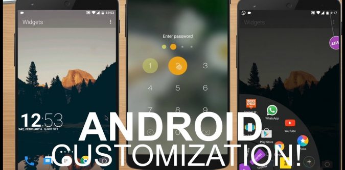 android customization app
